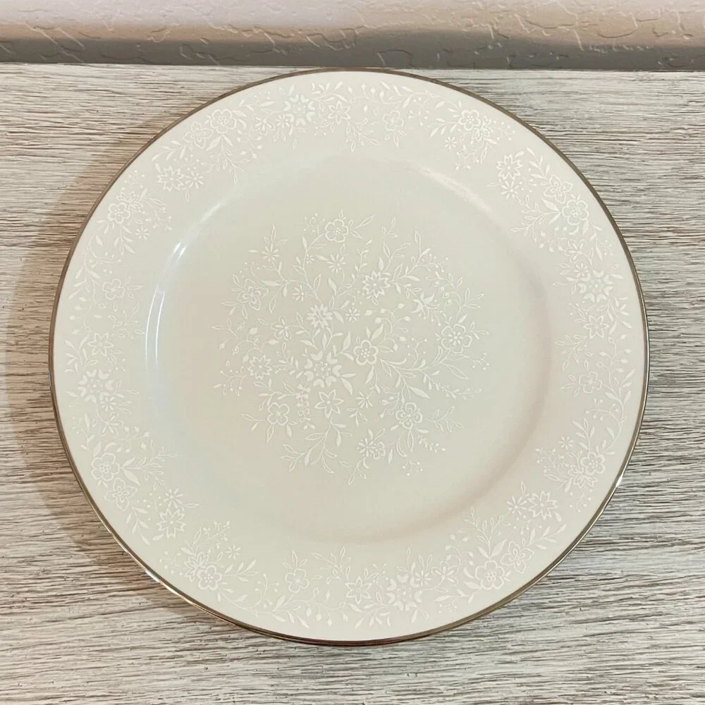 Noritake Ivory China 7192 Affection Salad Plate 8.25